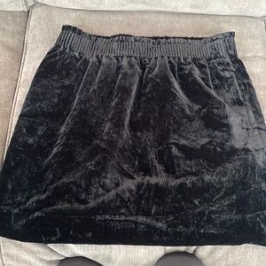 NWT JCrew Velvet Skirt